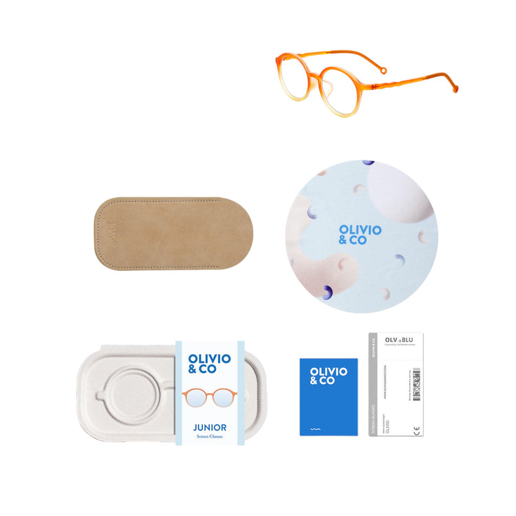 OLIVIO & CO. Παιδικά γυαλιά οθόνης Edition D Sunrise Orange 5-12 ετών