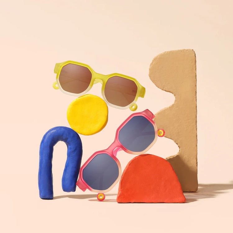 OLIVIO & CO. Γυαλιά ηλίου Creative Edition D Colorblock Coral 5-10 ετών
