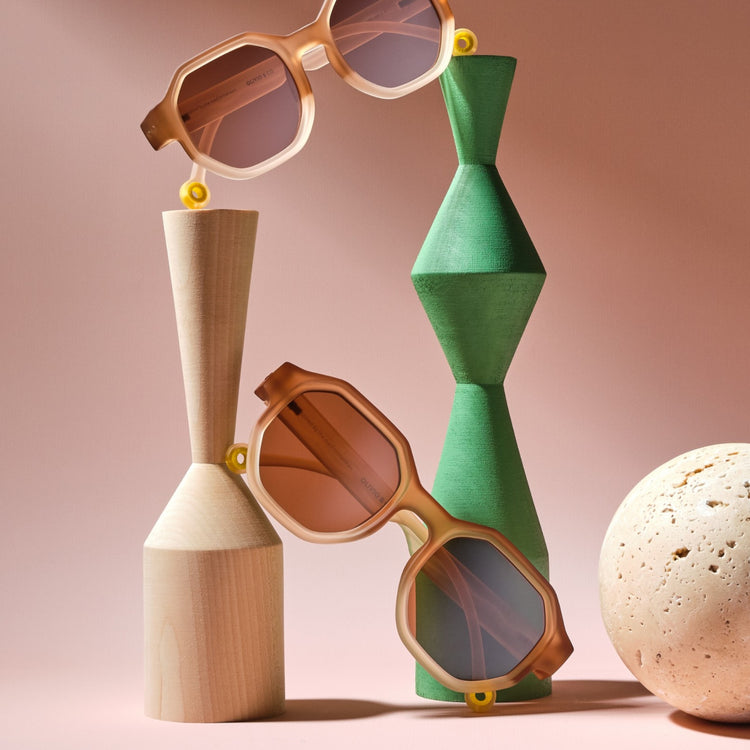 OLIVIO & CO. Junior+ Creative Edition D sunglasses Colorblock Sand 10-15Y