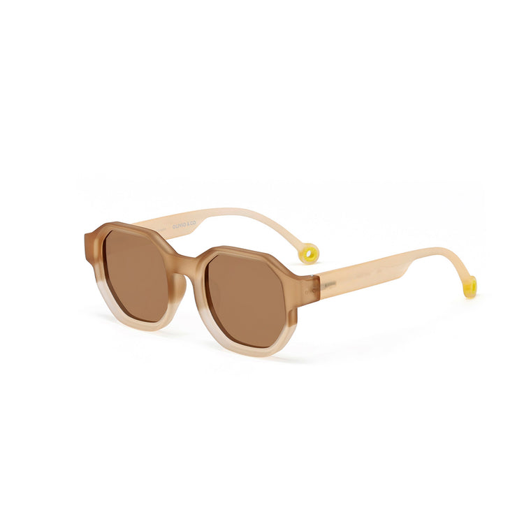 OLIVIO & CO. Junior+ Creative Edition D sunglasses Colorblock Sand 10-15Y