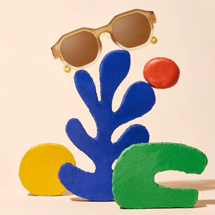 OLIVIO & CO. Junior+ Creative Edition D sunglasses Colorblock Sand 10-15Y