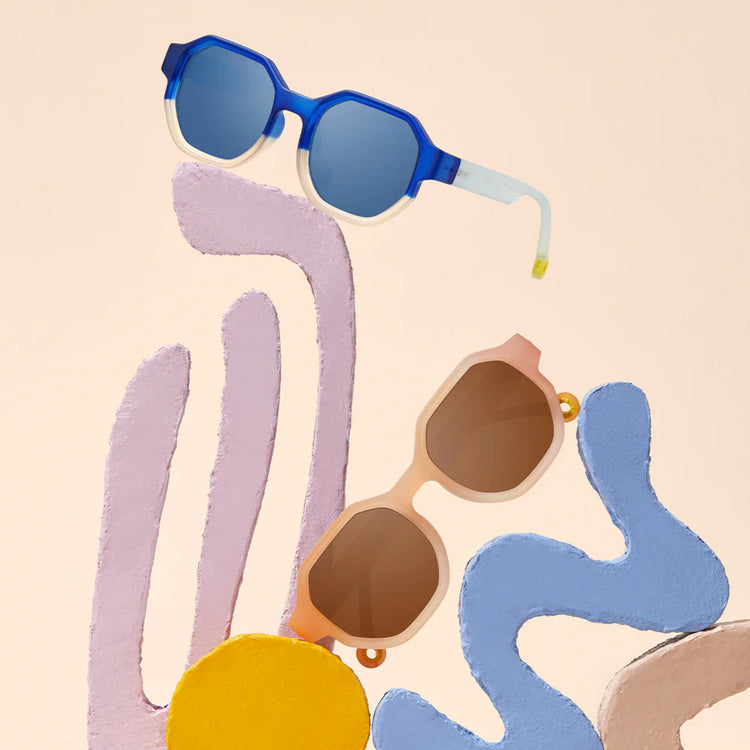 OLIVIO & CO. Junior+ Creative Edition D sunglasses Colorblock Sand 10-15Y