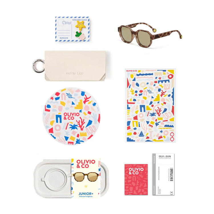 OLIVIO & CO. Junior+ Creative Edition D sunglasses Tortoiseshell 10-15Y