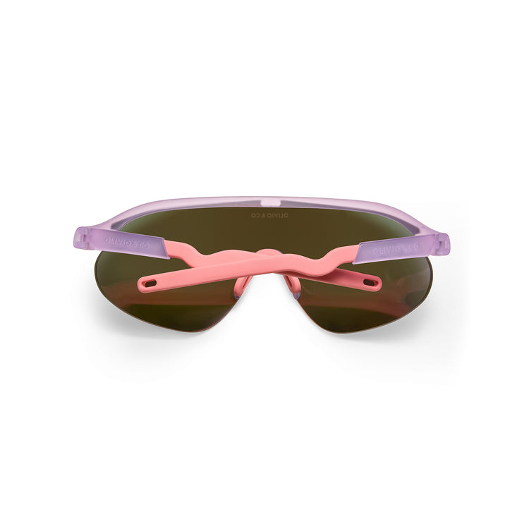 OLIVIO & CO. Teen & adult half-rim sports sunglasses Jam On 12Y+