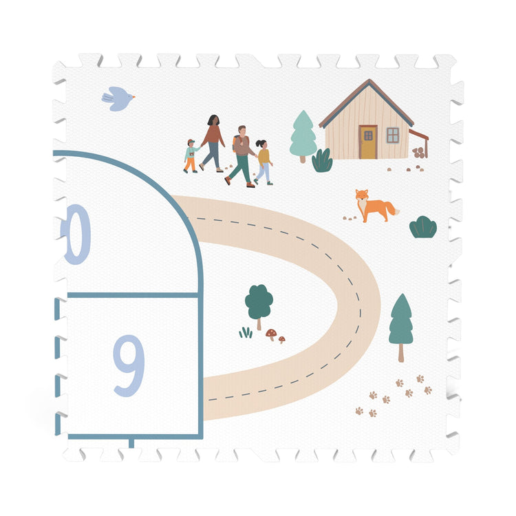 PLAY&GO. EEVAA playmat - puzzle - storage box - Hopscotch
