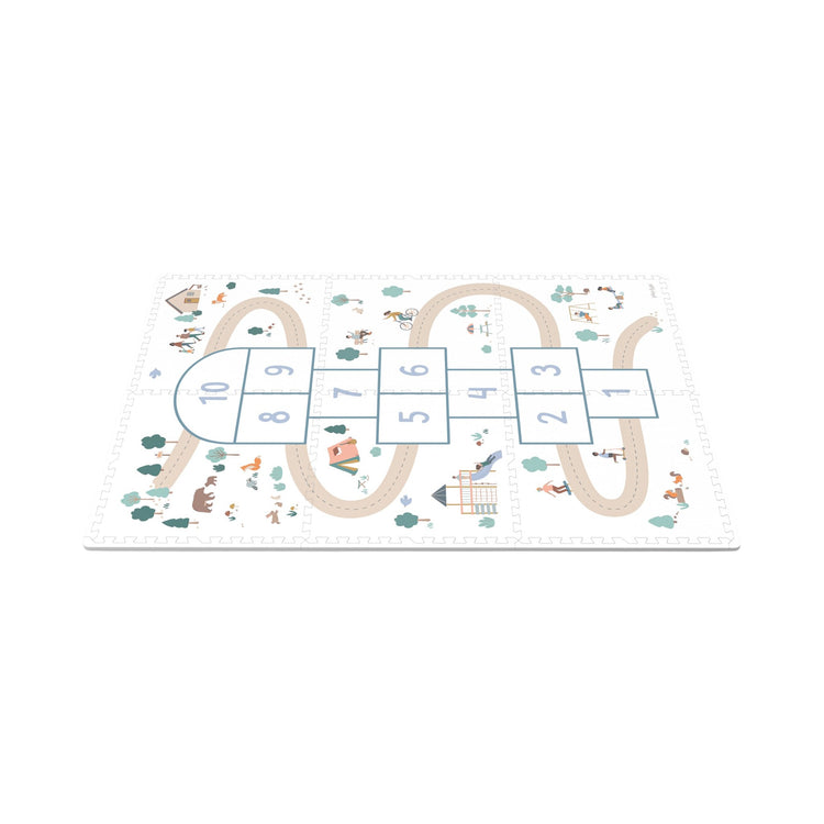 PLAY&GO. EEVAA playmat - puzzle - storage box - Hopscotch