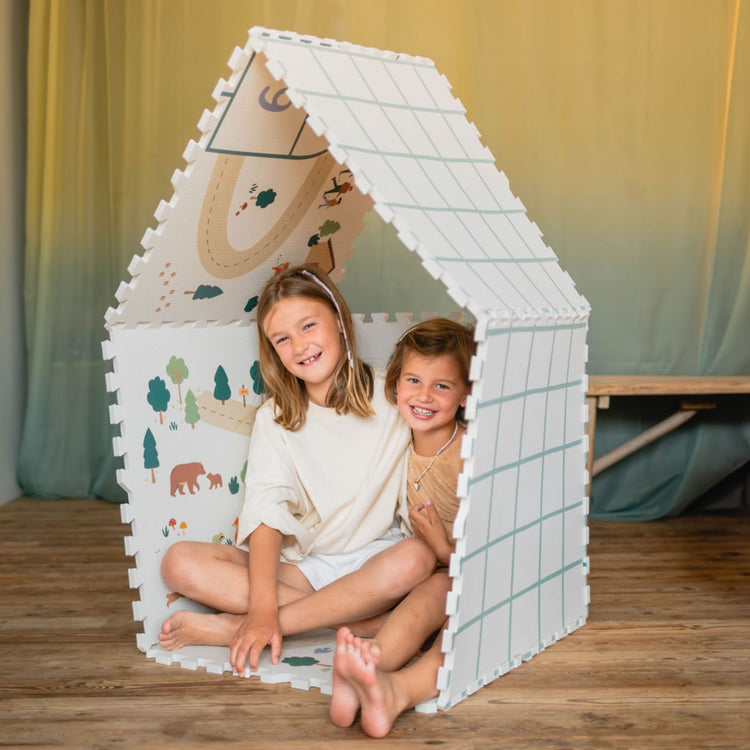 PLAY&GO. EEVAA playmat - puzzle - storage box - Hopscotch