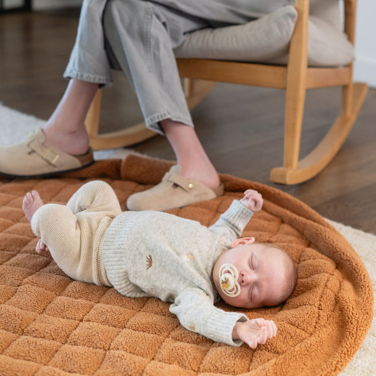 PLAY&GO. 3-in-1 baby playmat, storage bag & diaper bag. Brown teddy