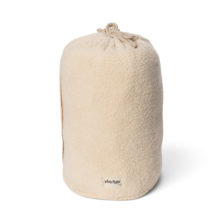 PLAY&GO. 3-in-1 baby playmat, storage bag & diaper bag. Oat teddy
