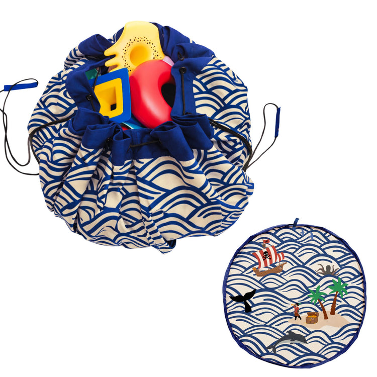 PLAY&GO. 2 in 1 storage bag and playmat. Outdoor Pirate