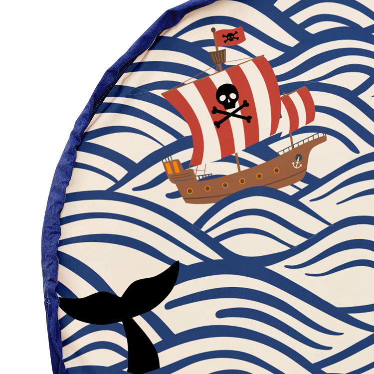 PLAY&GO. 2 in 1 storage bag and playmat. Outdoor Pirate