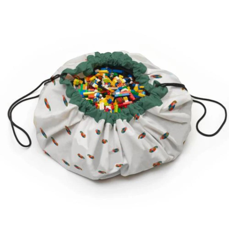 PLAY&GO. 2 in 1 storage bag and playmat. Snail