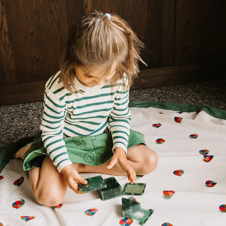 PLAY&GO. 2 in 1 storage bag and playmat. Snail