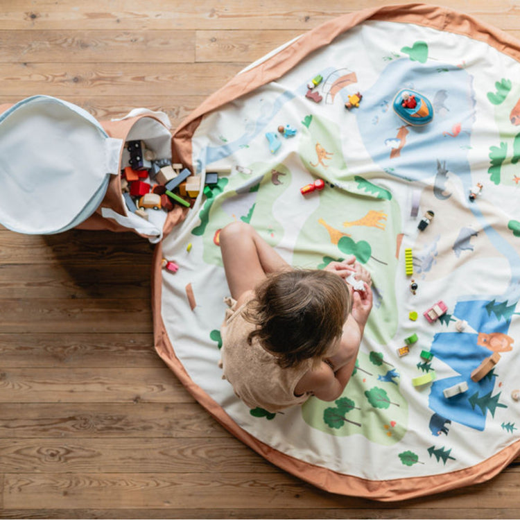 PLAY&GO. Soo playmat and bucket. Ζοο