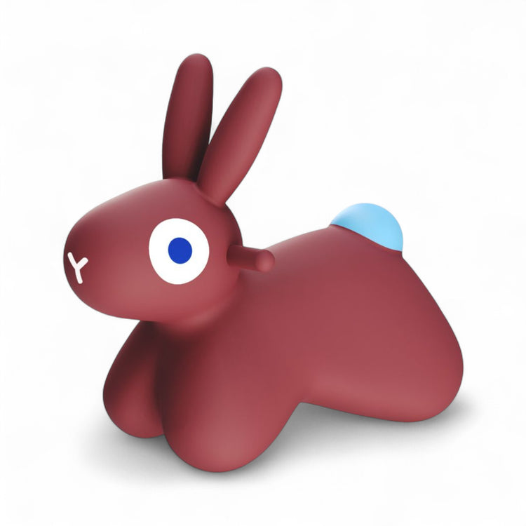 Quut. Hoppi bouncing Bunny burgundy