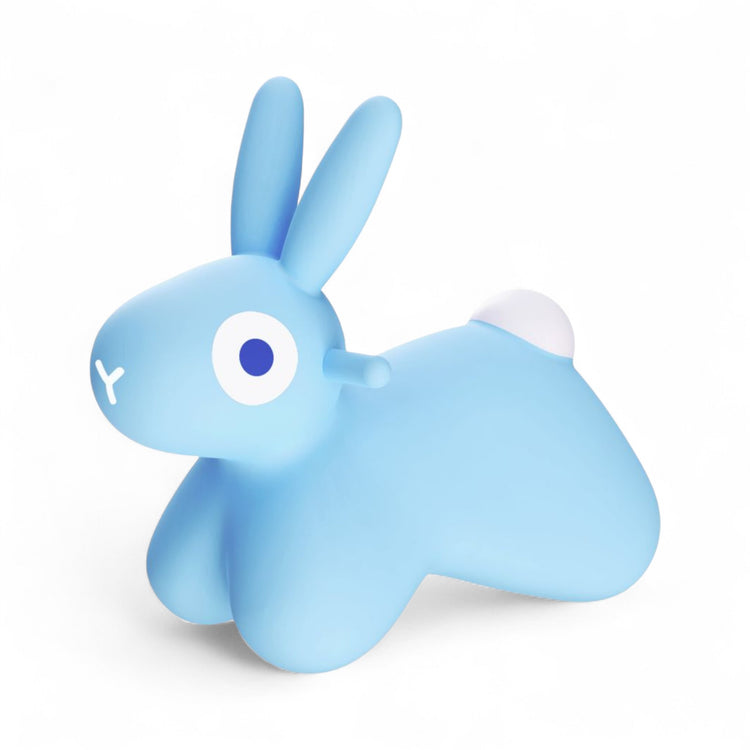 Quut. Hoppi bouncing Bunny blue