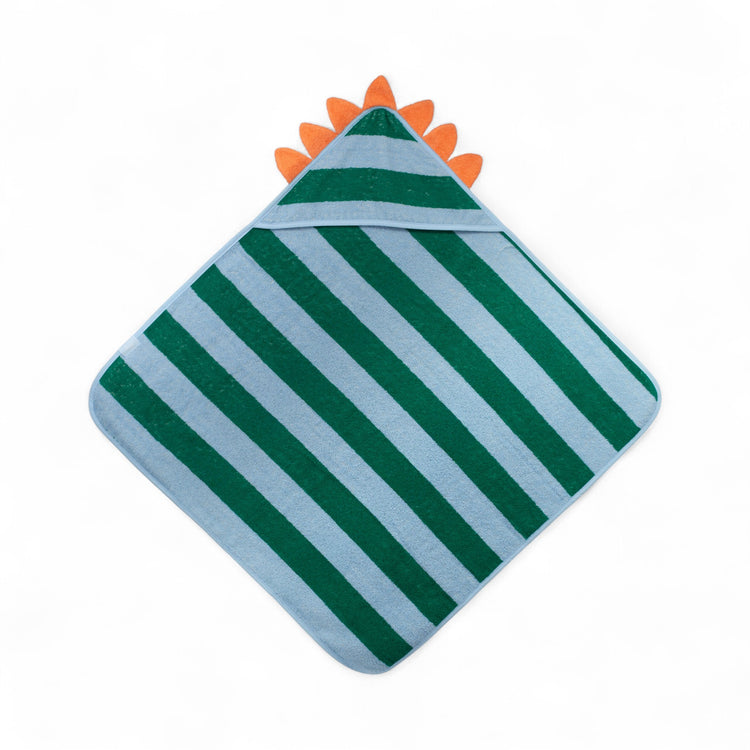 Quut. Cotton hooded towel Lagoon 75x75