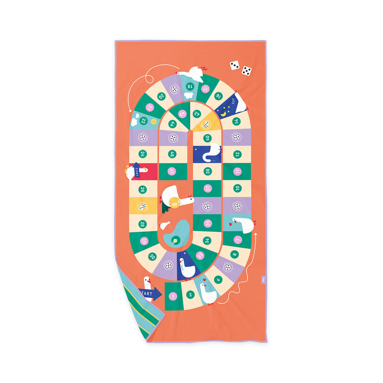 Quut. Play towel Game of the goose 140x70 cm