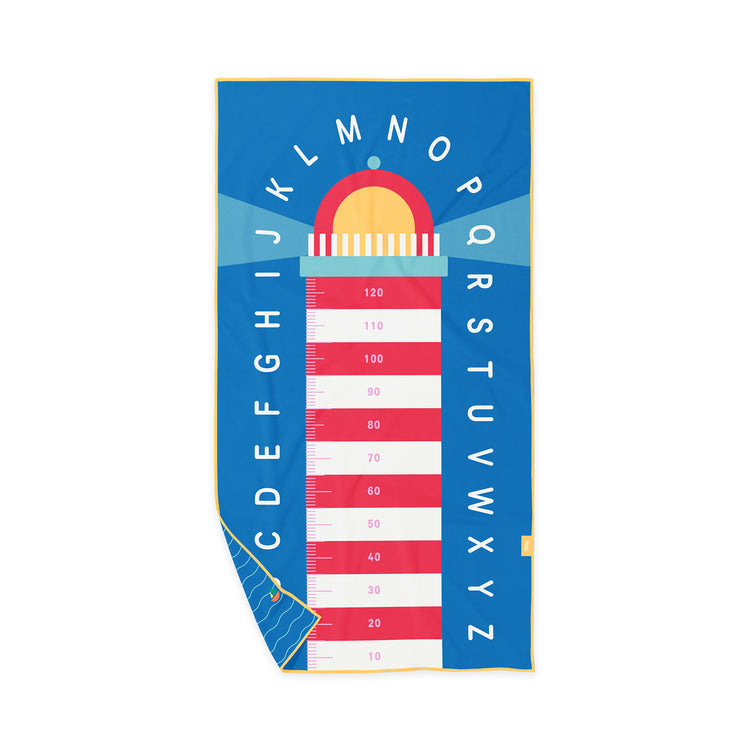 Quut. Play towel Lighthouse blue 180x100 cm