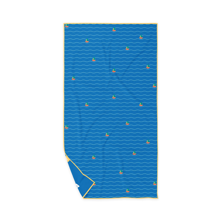 Quut. Play towel Lighthouse blue 180x100 cm