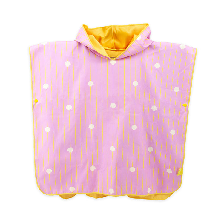 Quut. Poncho Banana pink (seashells)