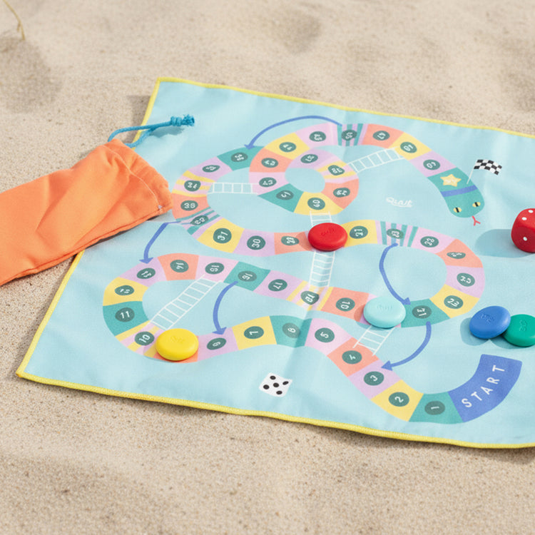 Quut. Travel Games Snakes & Ladders / Game of the goose