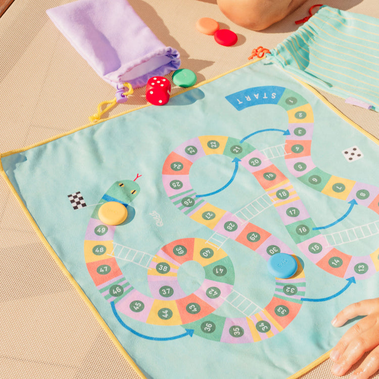 Quut. Travel Games Snakes & Ladders / Game of the goose