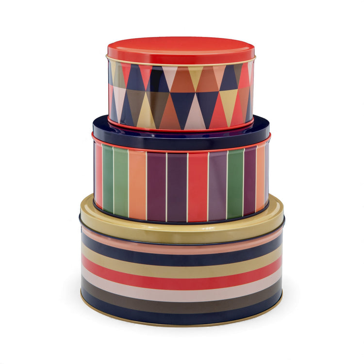 REMEMBER. Σετ 3 μεταλλικά κουτιά Klara