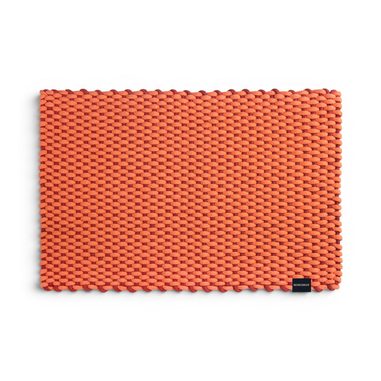 REMEMBER. Doormat Lida coral