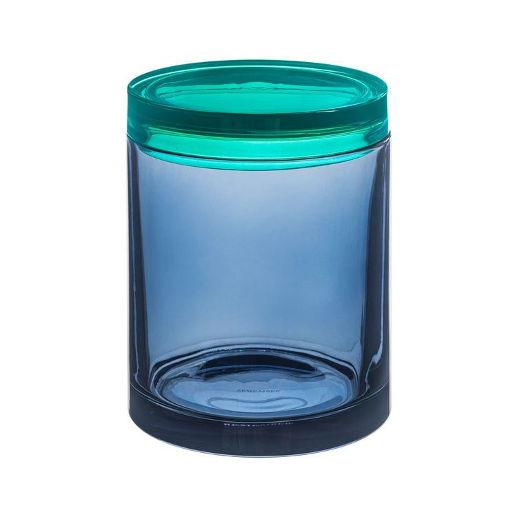 REMEMBER. Glass jar L