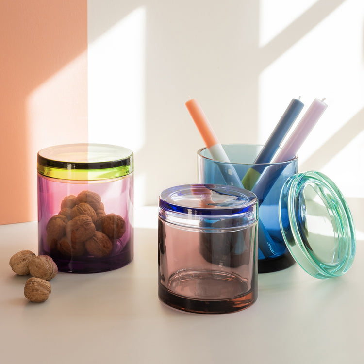 REMEMBER. Glass jar L