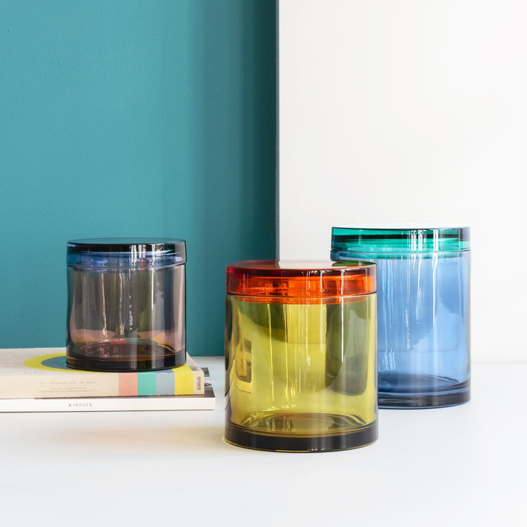 REMEMBER. Glass jar L