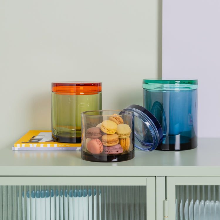 REMEMBER. Glass jar L