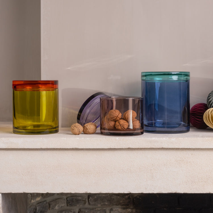 REMEMBER. Glass jar L