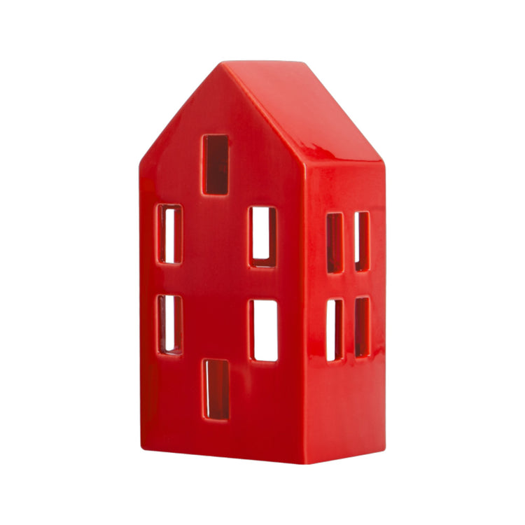REMEMBER. Tealight house Nyhavn (red)