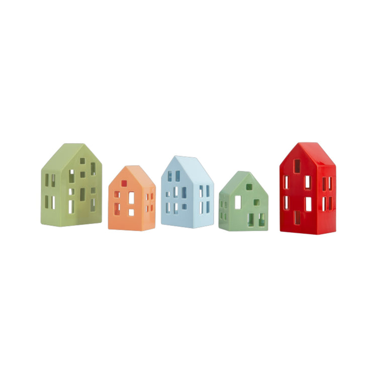 REMEMBER. Tealight house Nyhavn (red)