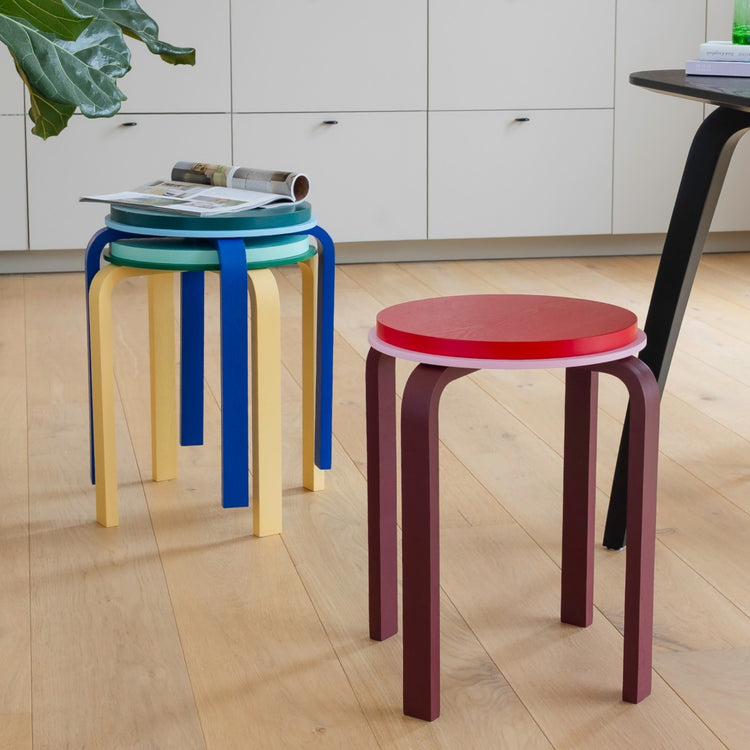 REMEMBER. Stool Max yellow