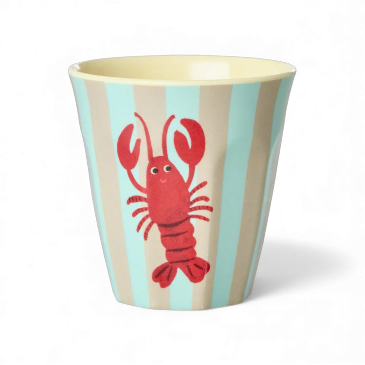 RICE. Σετ 6 ποτήρια μελαμίνης Blue Ocean - 250ml