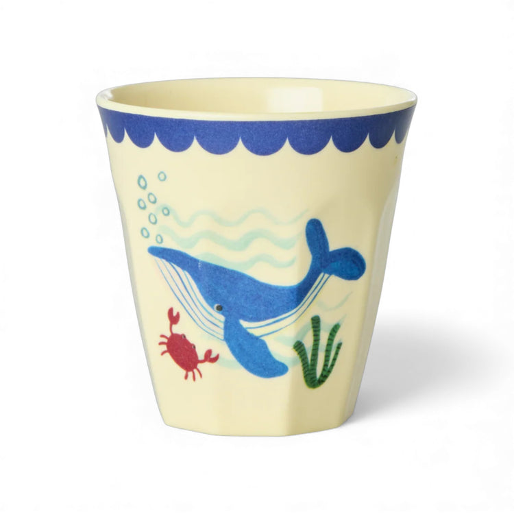 RICE. Σετ 6 ποτήρια μελαμίνης Blue Ocean - 250ml