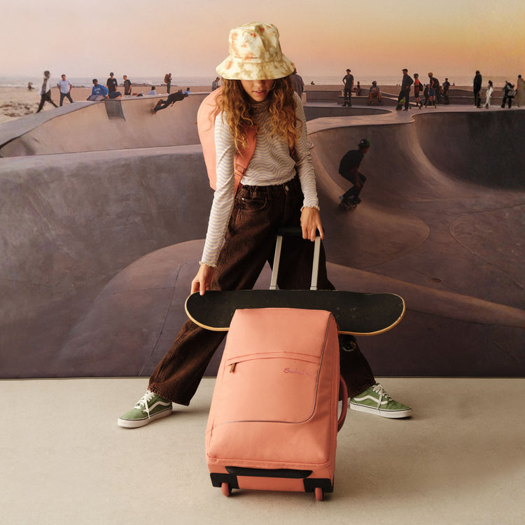 SATCH. Flow S Trolley Pure Coral 32x54x23cm
