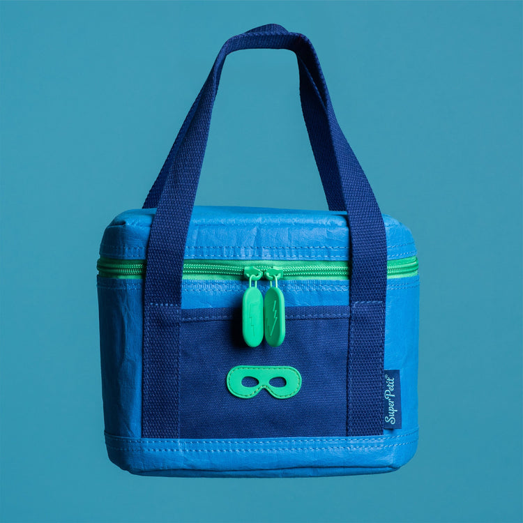 SUPER PETIT. Eco-friendly insulated lunch bag - blue