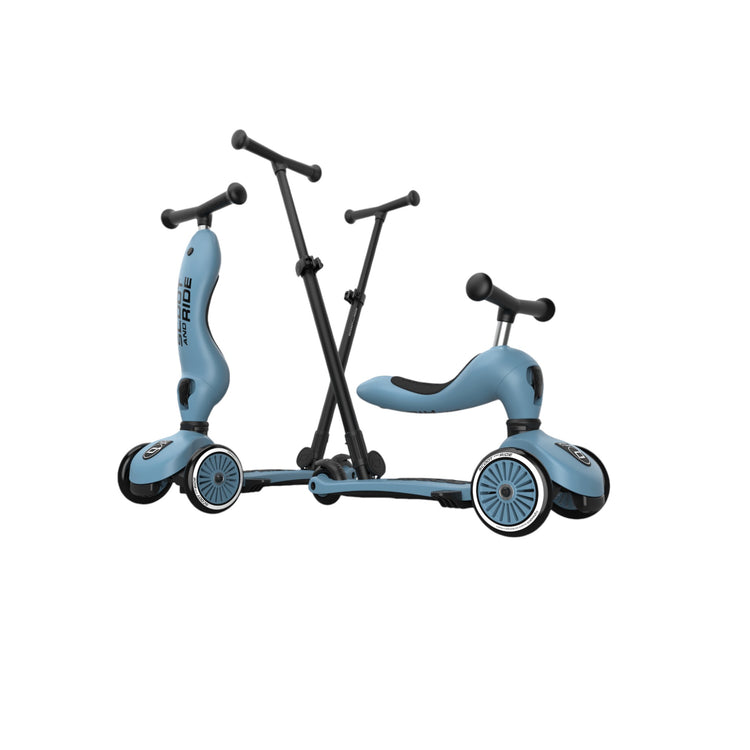 Scoot and Ride. Highwaykick 1 Push and Go Steel