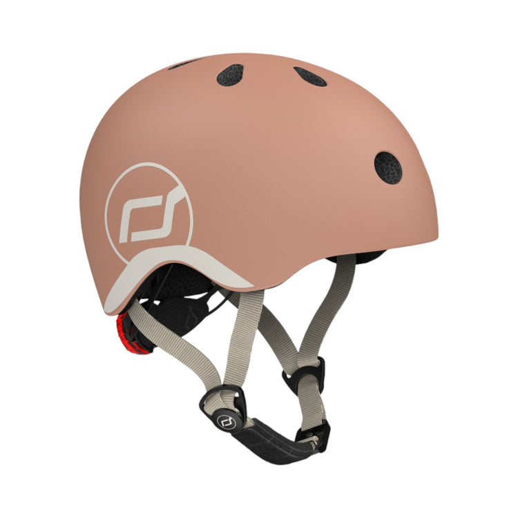 Scoot and Ride. Helmet mocha XXS/S