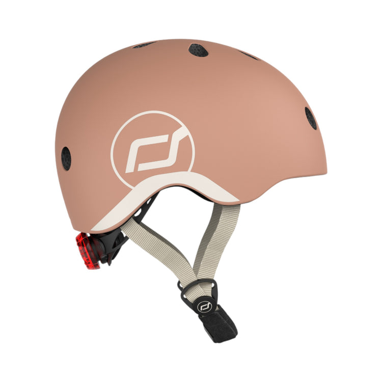 Scoot and Ride. Helmet mocha XXS/S