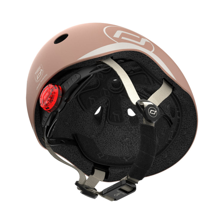 Scoot and Ride. Helmet mocha XXS/S