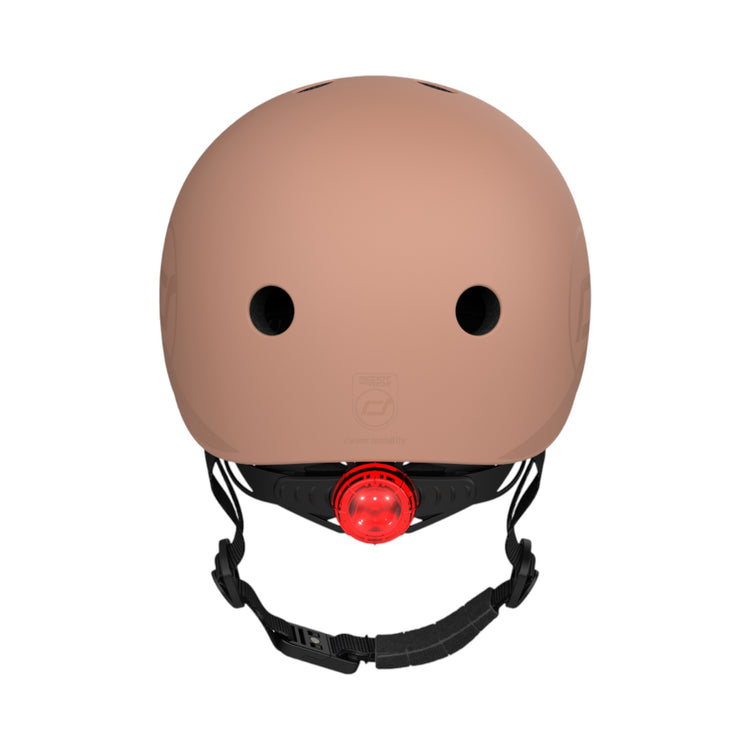 Scoot and Ride. Κράνος mocha S/M