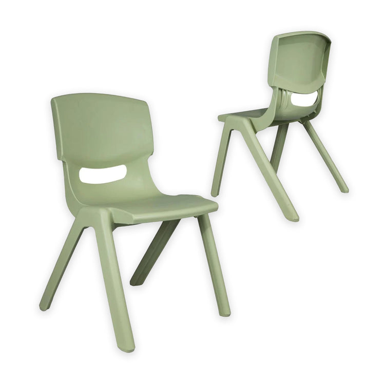 VAN DER MEULEN. Kids Chair Plastic Pastel Green