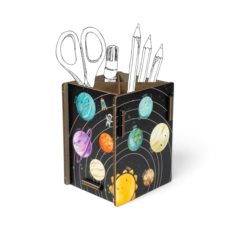 WERKHAUS. Pencil box Solar System