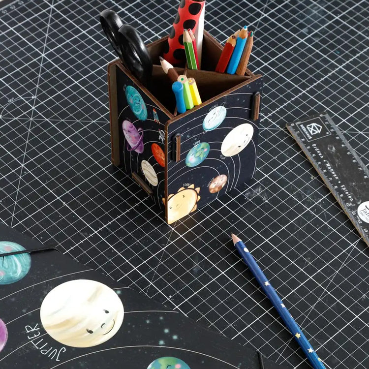 WERKHAUS. Pencil box Solar System