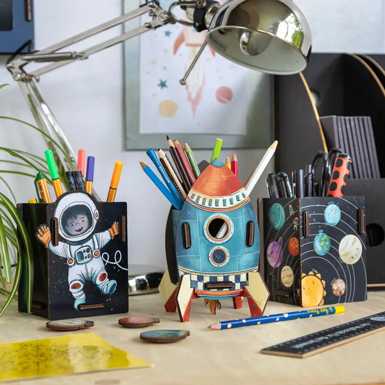 WERKHAUS. Pencil box Solar System